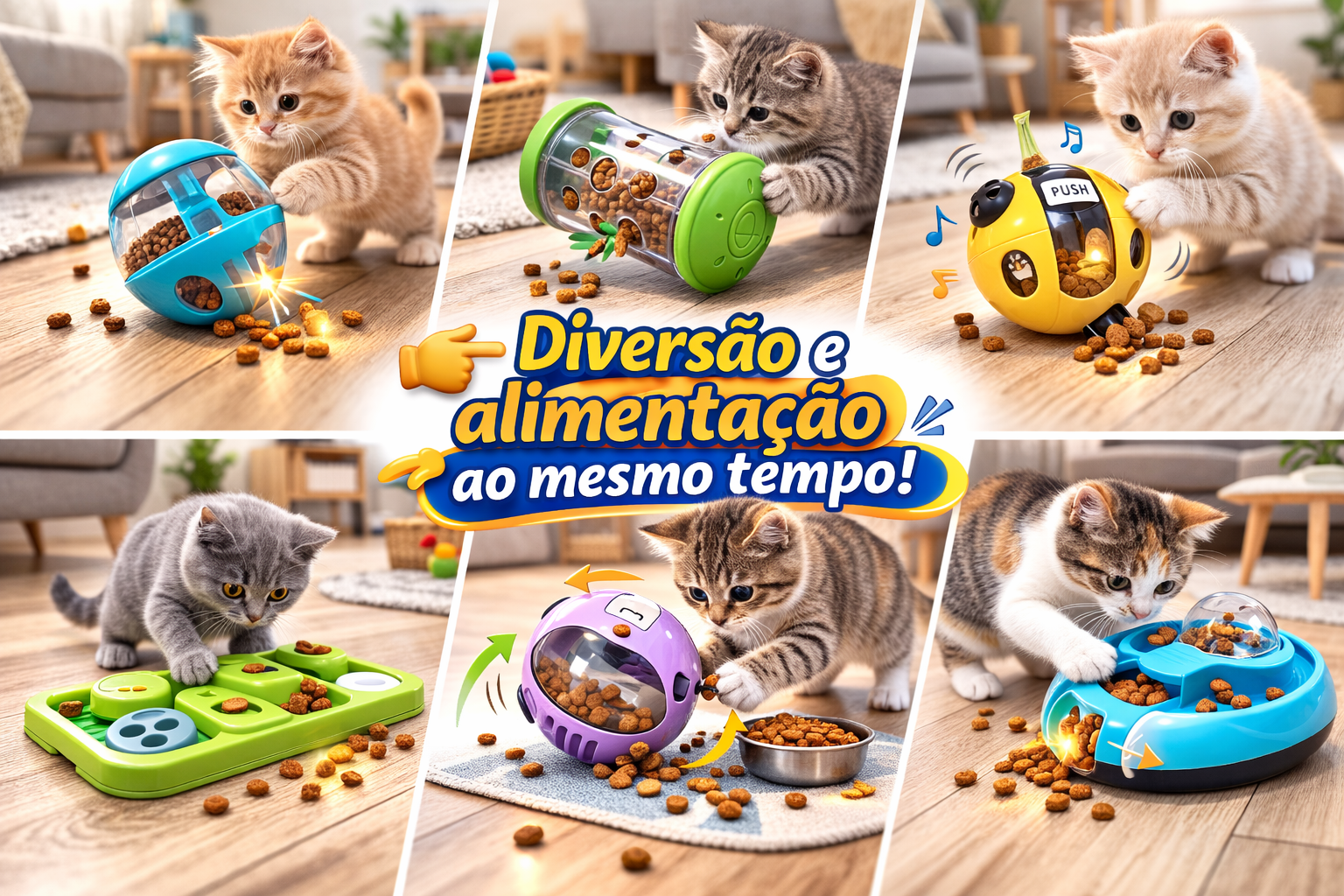 Juguete Interactivo Dispensador de Comid